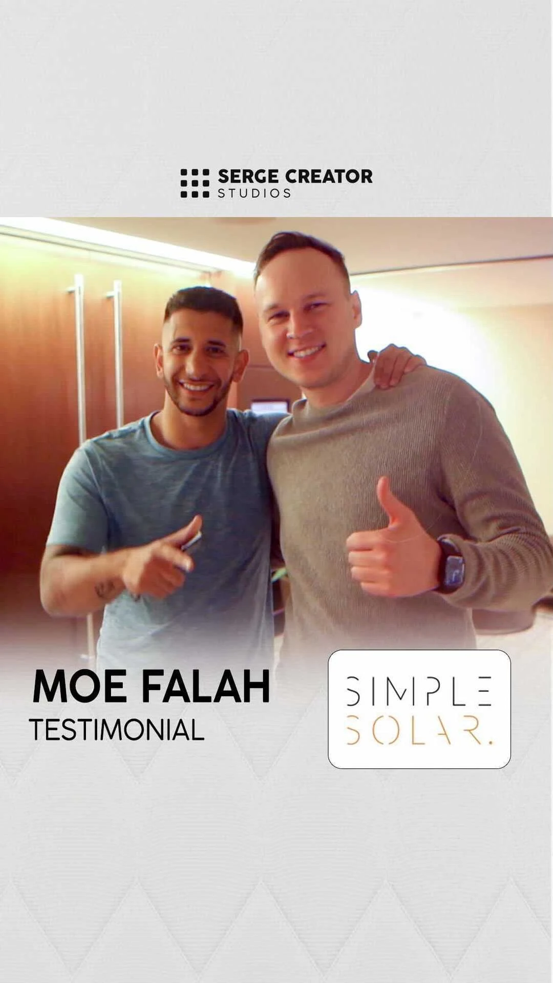 Moe Falah on video